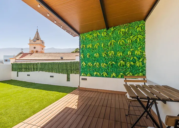 Modern Balcony House - Solarium Terrace - Parking Semesterbostad Arafo